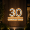 LED Illuminated Metal House Number & Address Signs