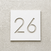 Square House Number Sign
