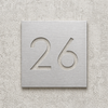 Square House Number Sign
