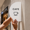 Half Circle Blade Sign