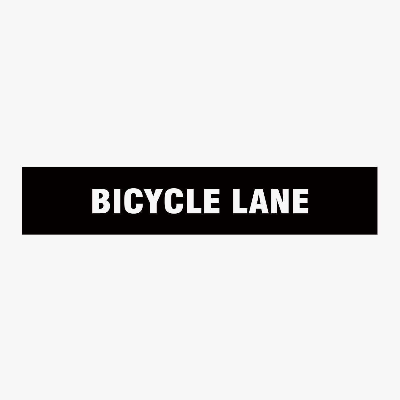 BICYCLE LANE SIGN