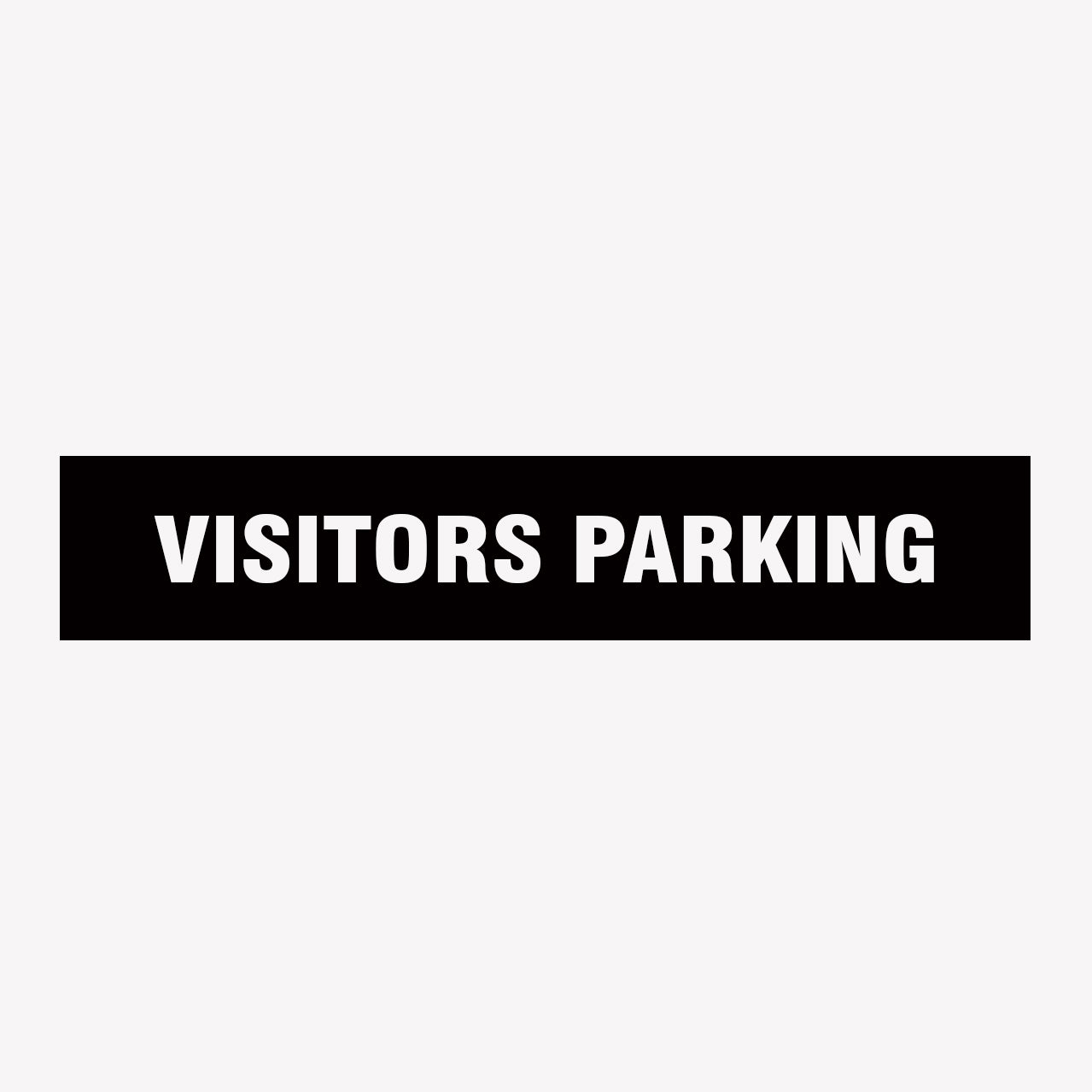 VISITORS PARKING SIGN - PARKING SIGNS