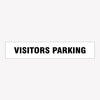 VISITORS PARKING SIGN - PARKING SIGNS