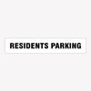 RESIDENTS PARKING SIGN - PARKING SIGN