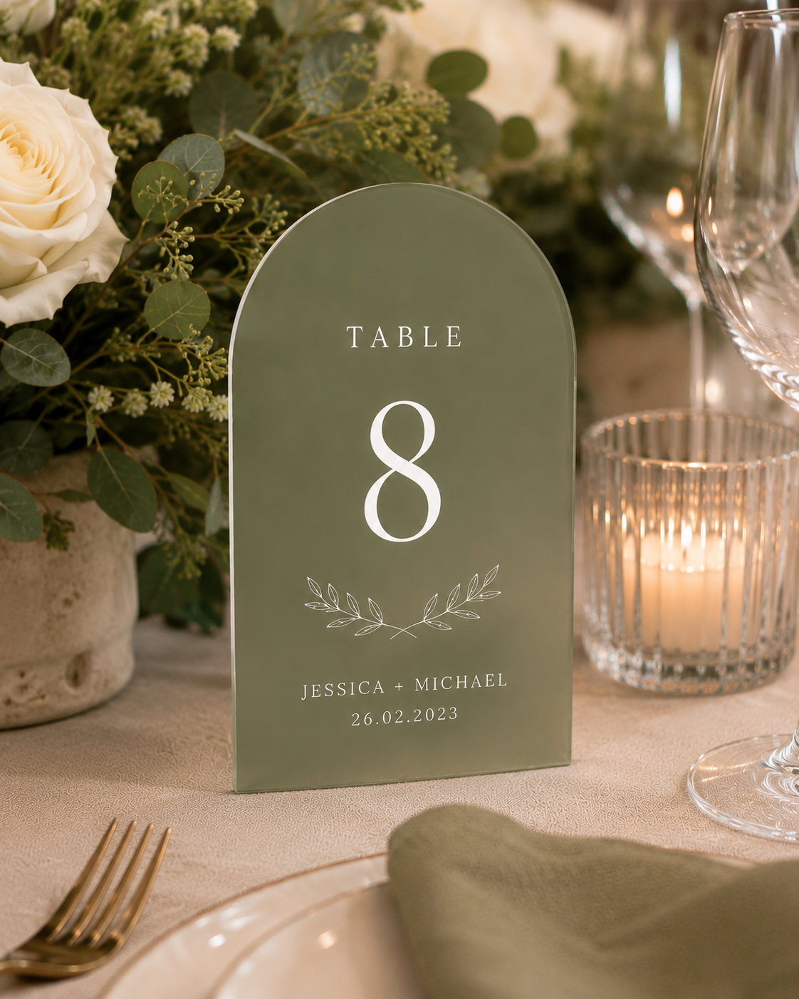 Wedding & Event Table Numbers