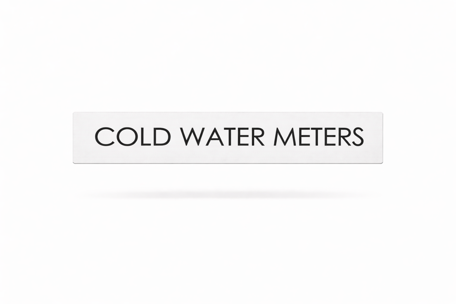 COLD WATER METERS