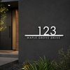Acrylic House Number & Address Signs