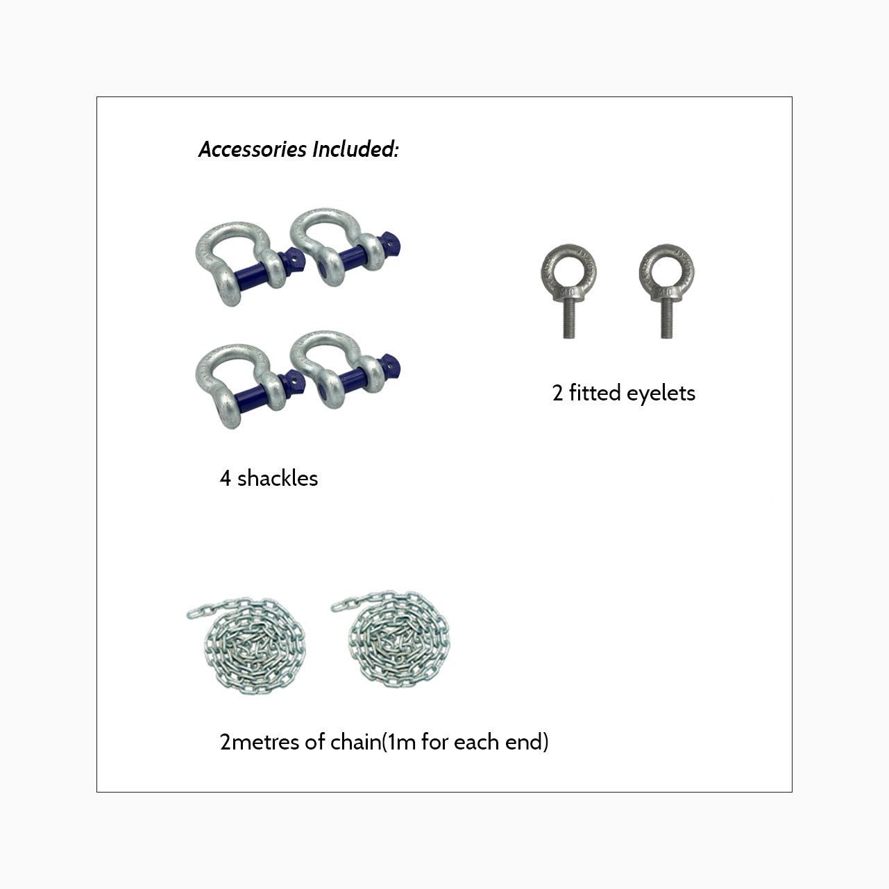 HeightClearanceBar2Metreslong Accessories