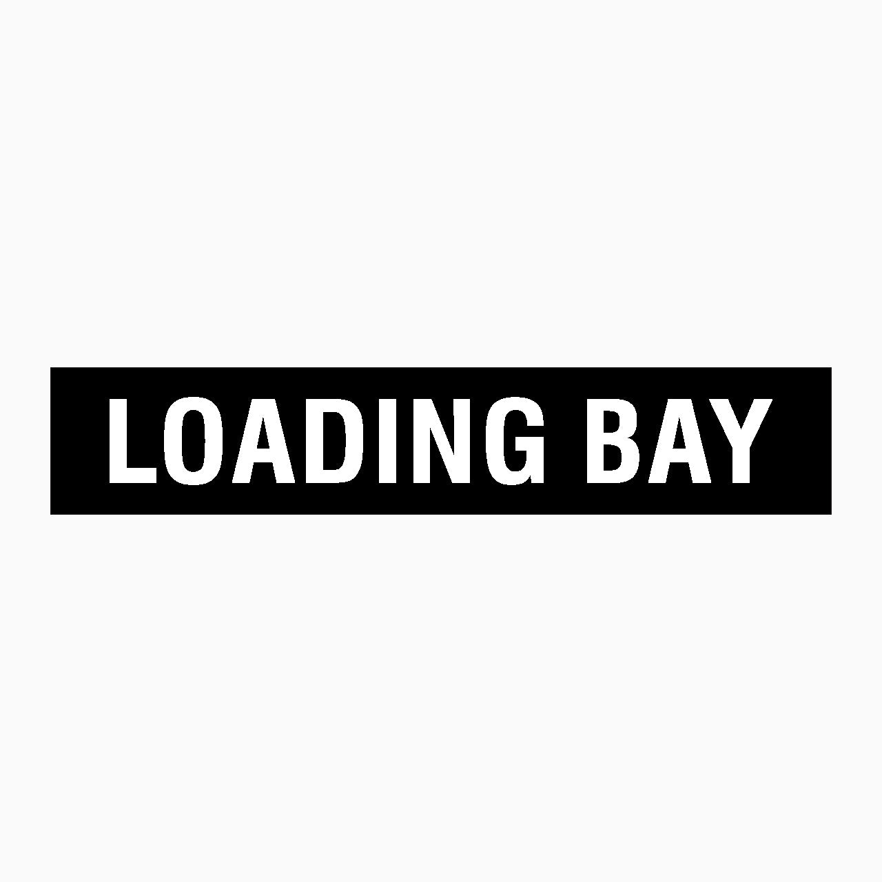 LOADING BAY SIGN - STATUTORY SIGNS AT GET SIGNS IN AUSTRALIA