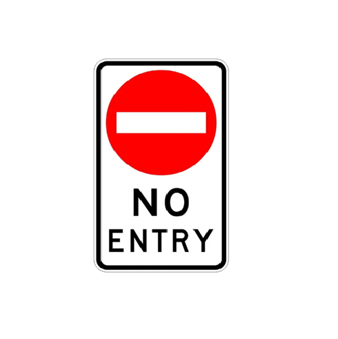 No Entry Sign