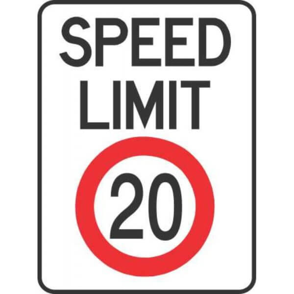 Speed Limit 20