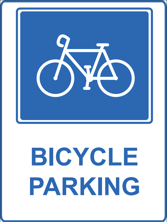 BICYCLE PARKING SIGN