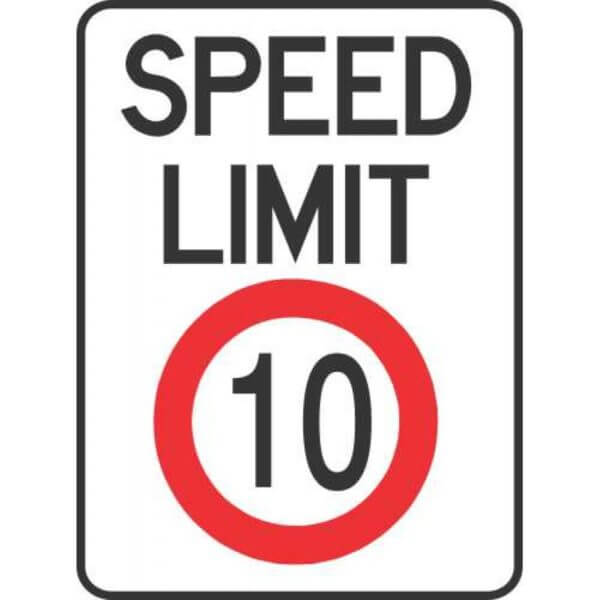 Speed Limit 10
