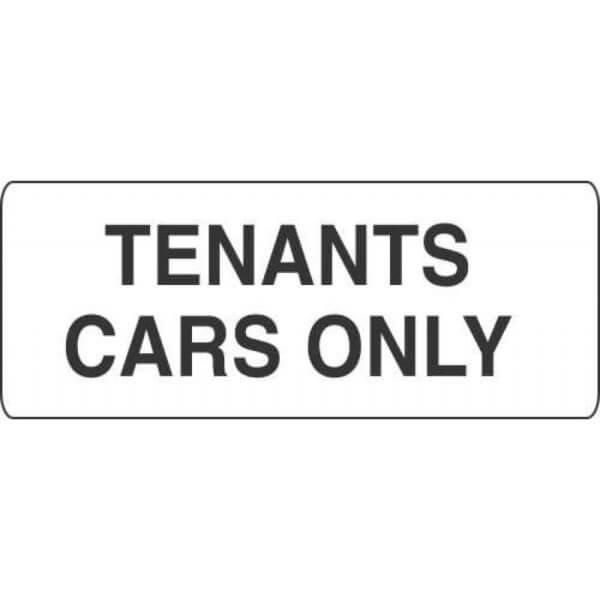 Tenants Car Only