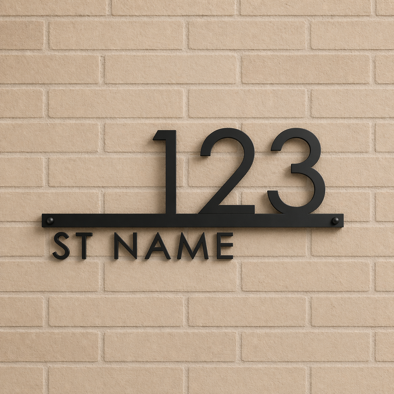 Acrylic House Number & Address Signs