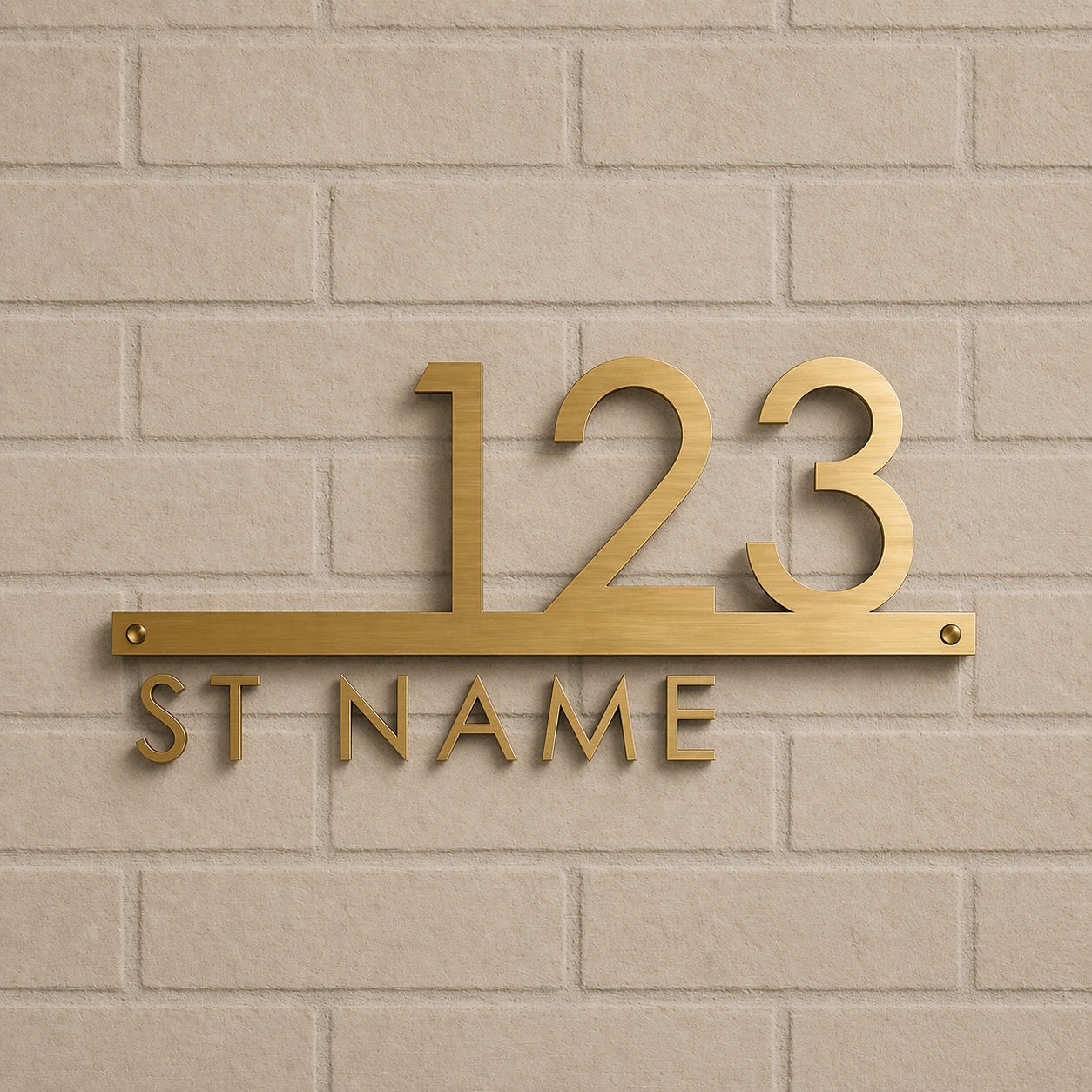 Acrylic House Number & Address Signs
