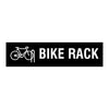 Bike Rake Sign - statutory sign - blck