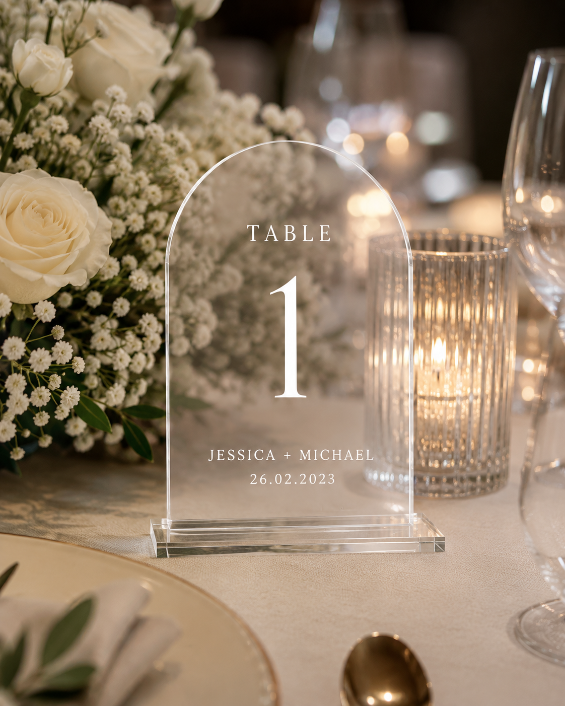 Wedding & Event Table Numbers