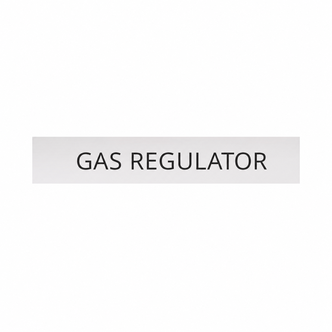 GAS REGULATOR