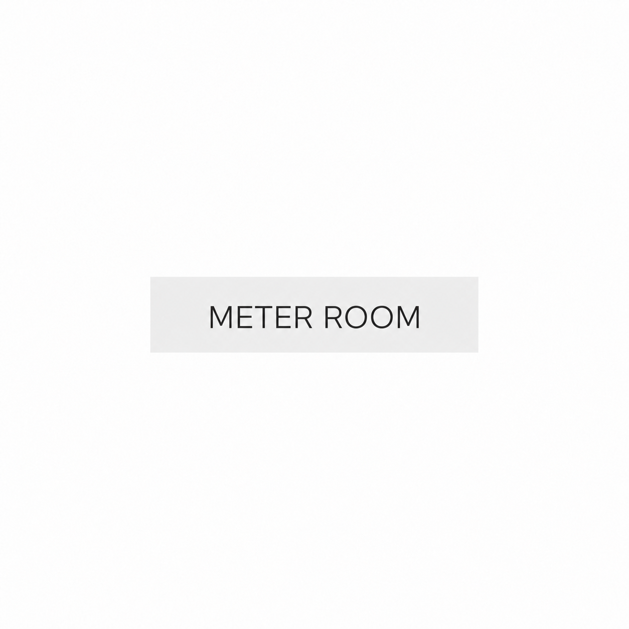 METER ROOM