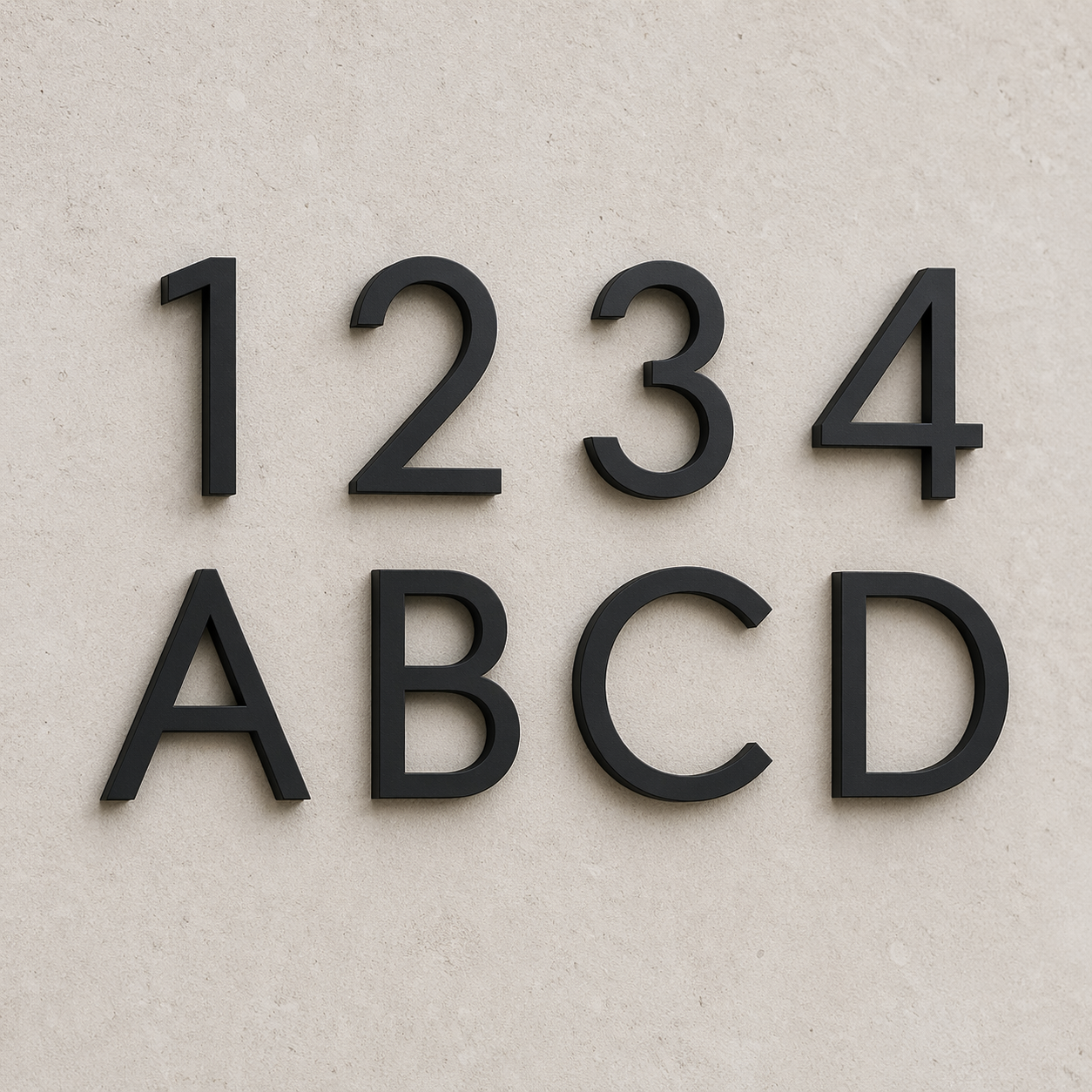 Ready-to-Ship House Numbers and Letters