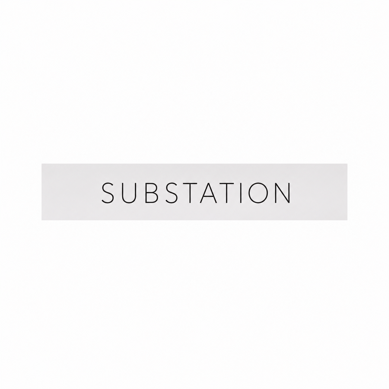 SUBSTATION SIGN